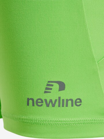 Skinny Pantalon de sport Newline en vert