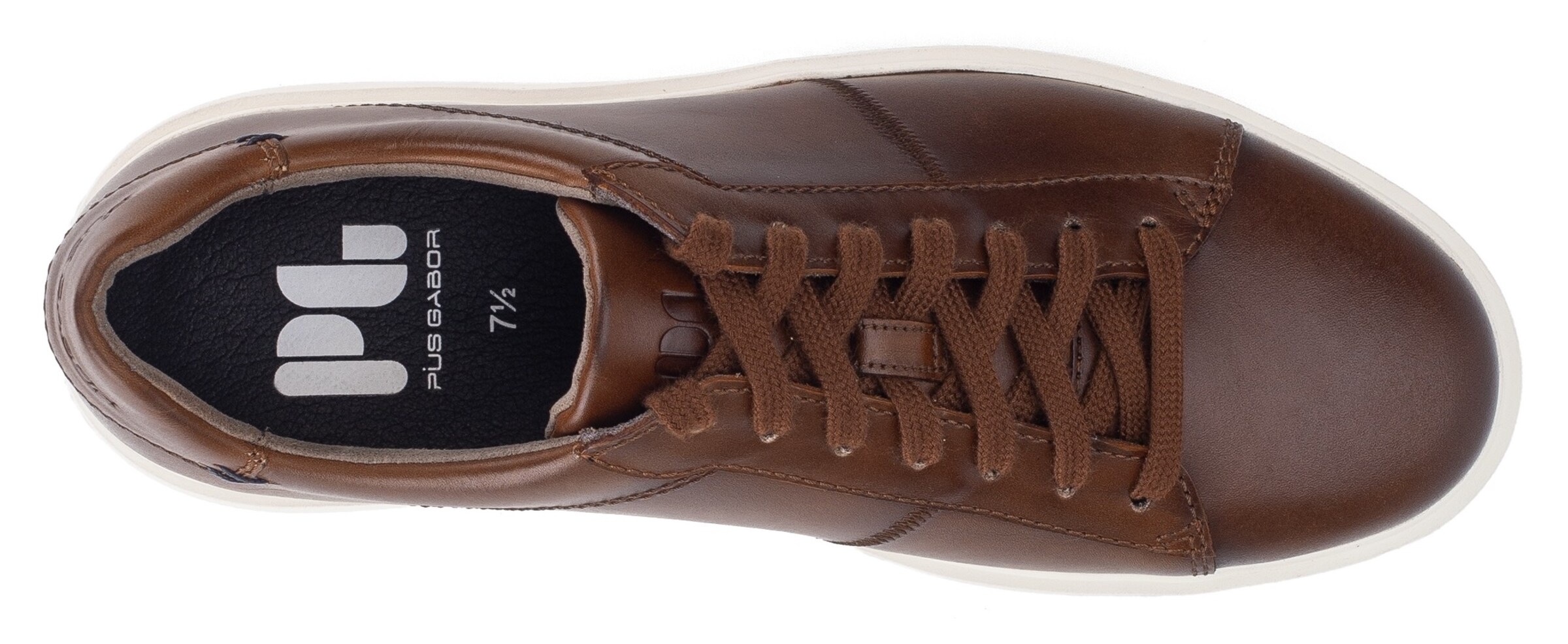 Pius Gabor Sneakers laag in Bruin