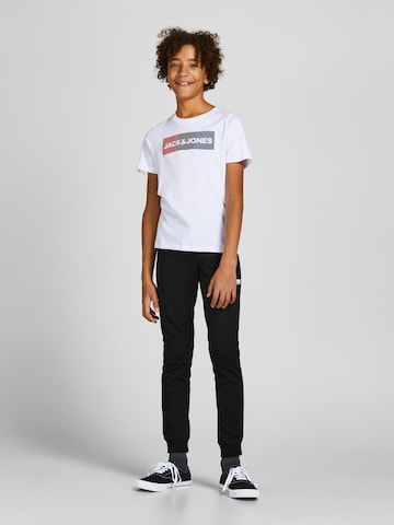 Jack & Jones Junior Zúžený Kalhoty 'Will' – černá