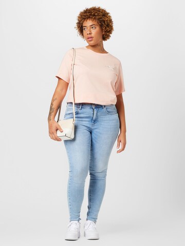 Calvin Klein Jeans Curve Shirt in Pink
