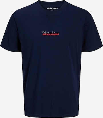 Maglietta 'JJKENDRICK' di JACK & JONES in blu: frontale