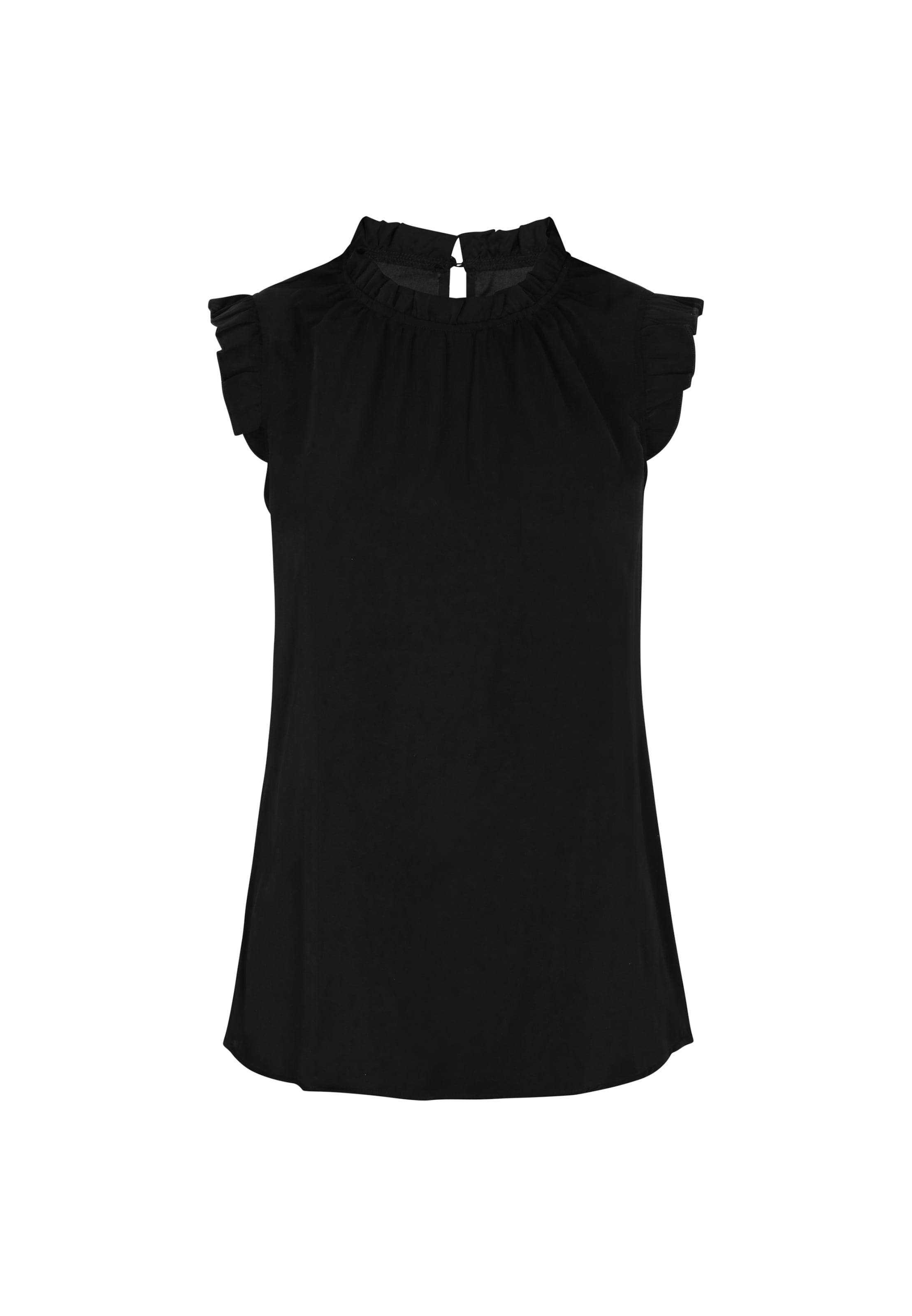 NAEMI Bluse 'Fashion Look' in Schwarz: Vorderseite