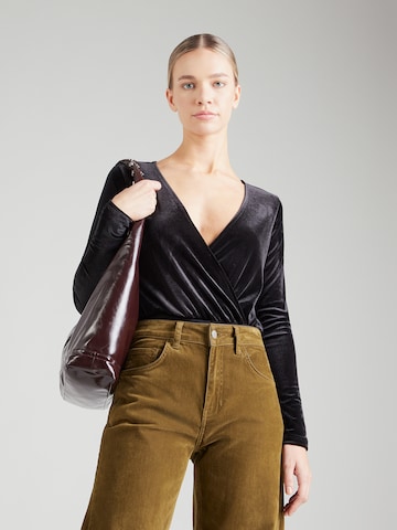 ABOUT YOU - Camisa body 'Tamina' em preto: frente