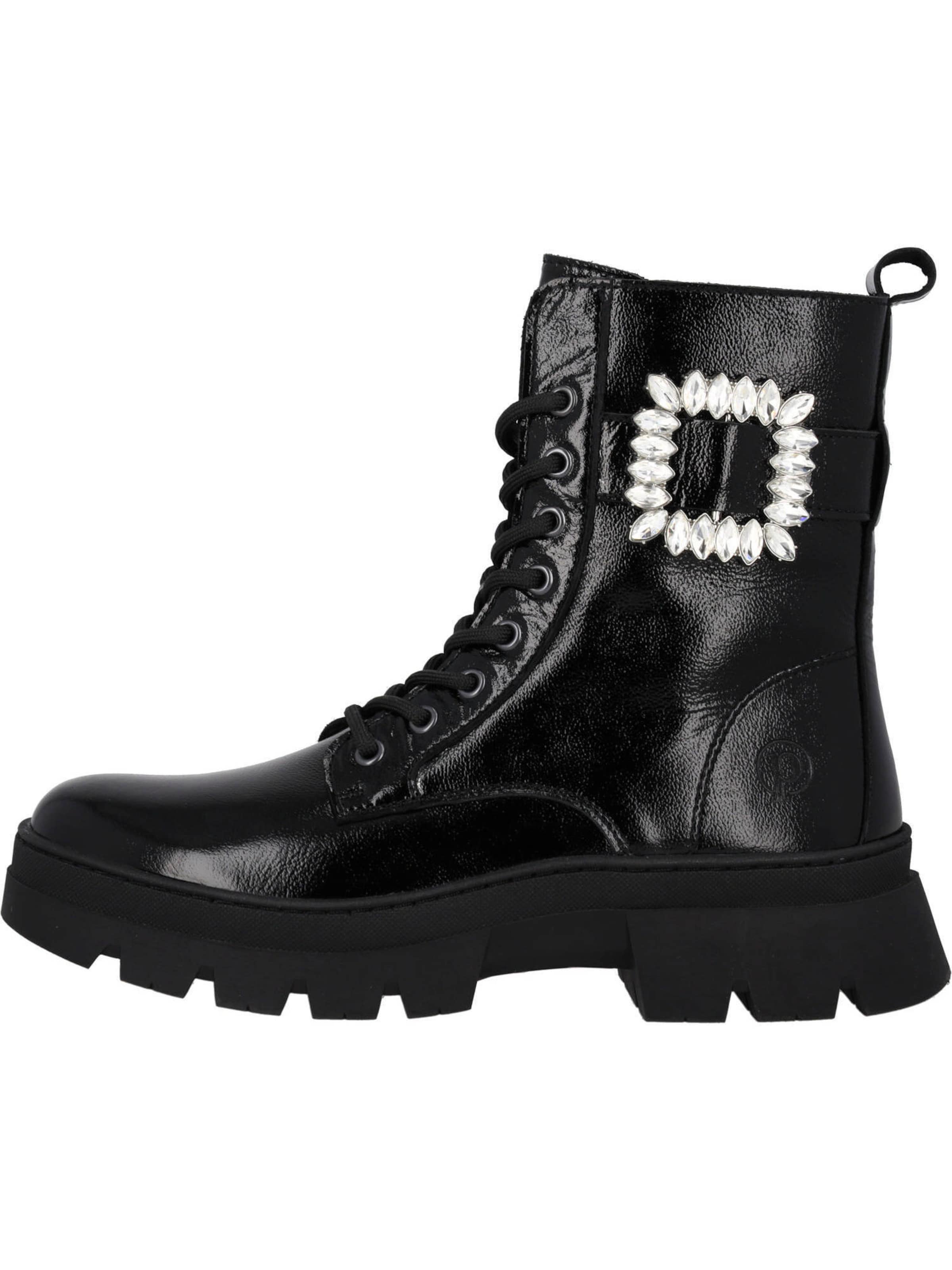 Palado Lace-up bootie 'Xorag' in Black