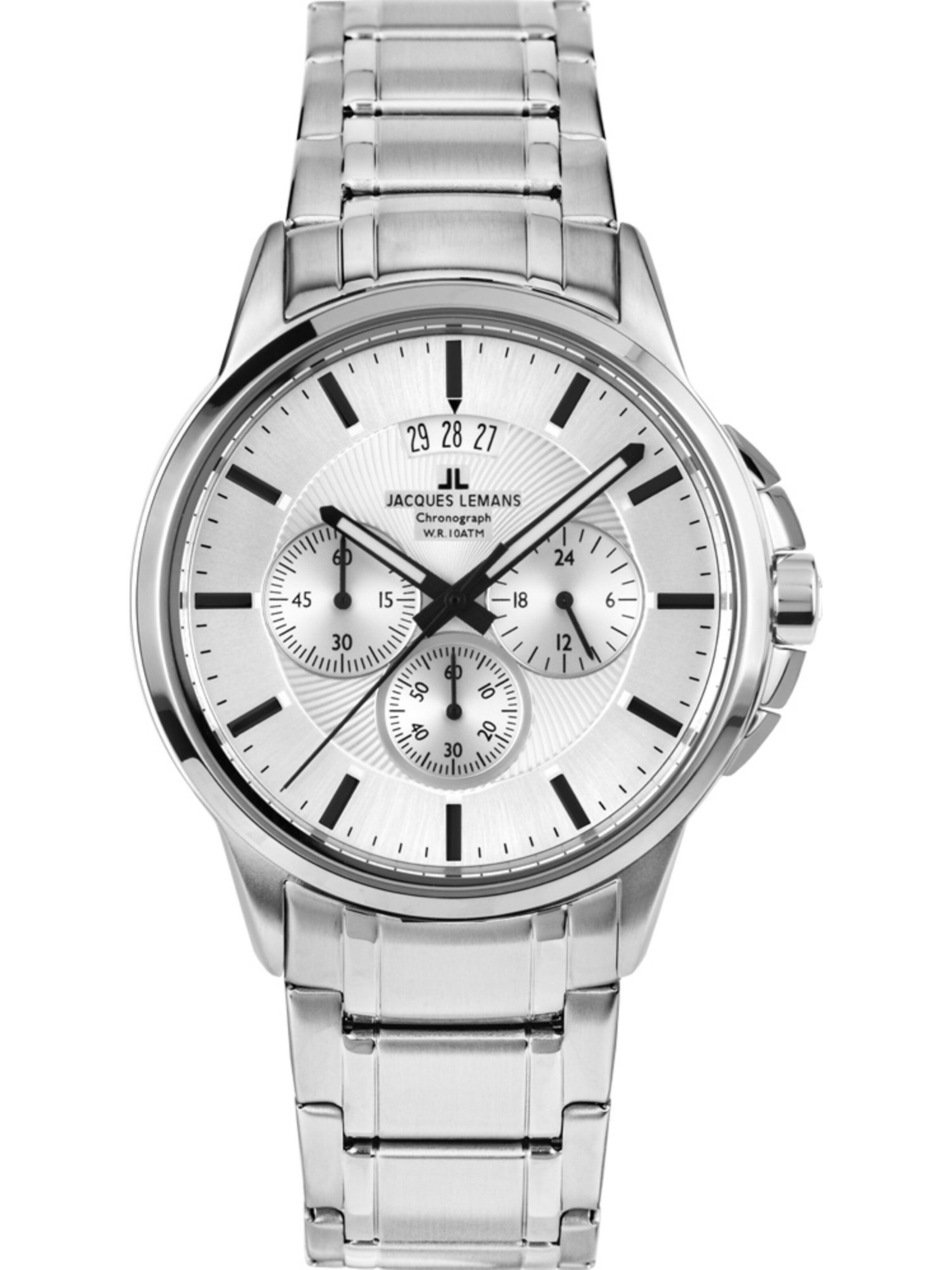 Jacques Lemans Uhr in Silber