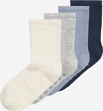 Lindex Socks in Blue: front