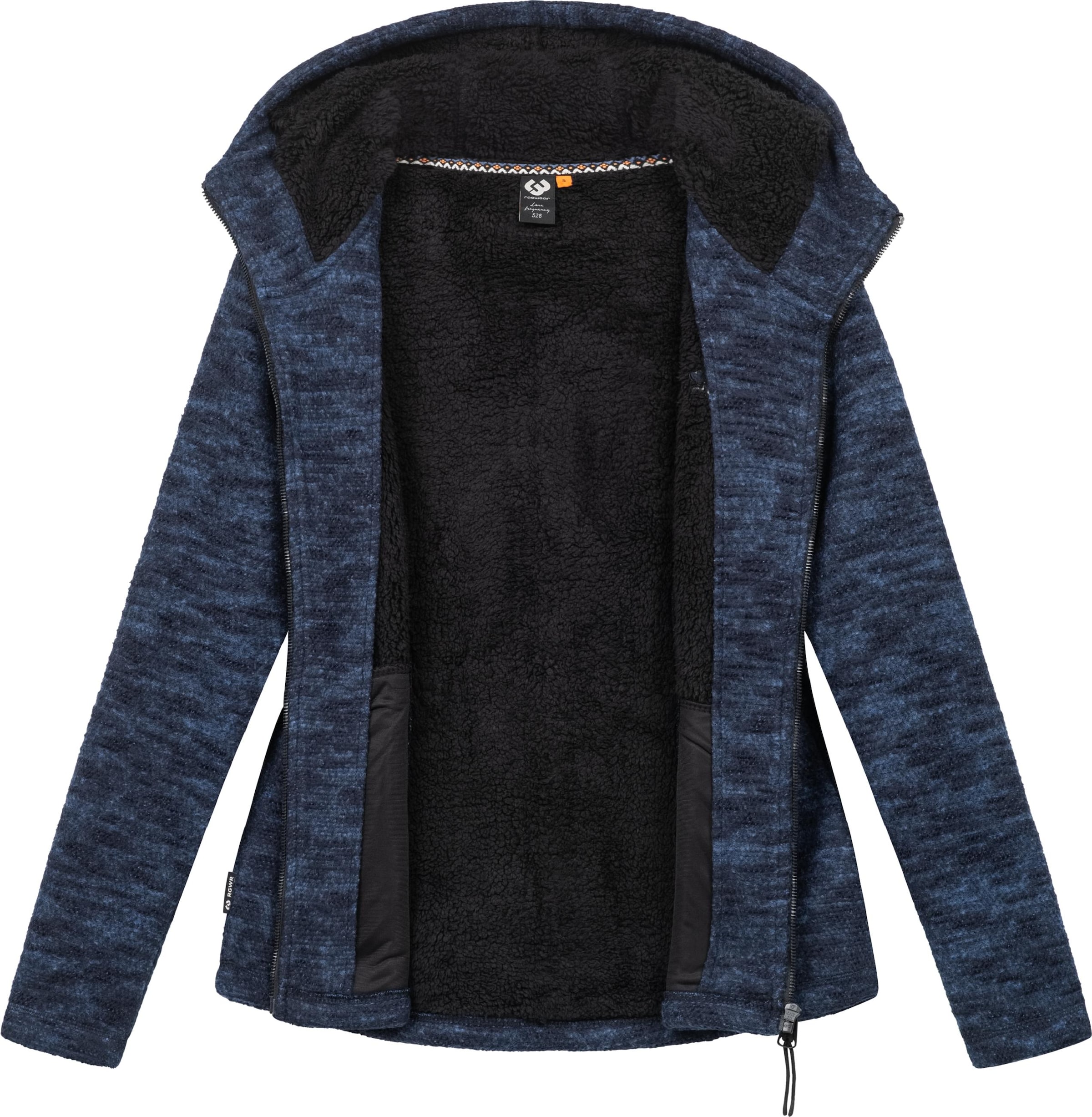 Ragwear Knit Cardigan 'Lyshka' in Blue
