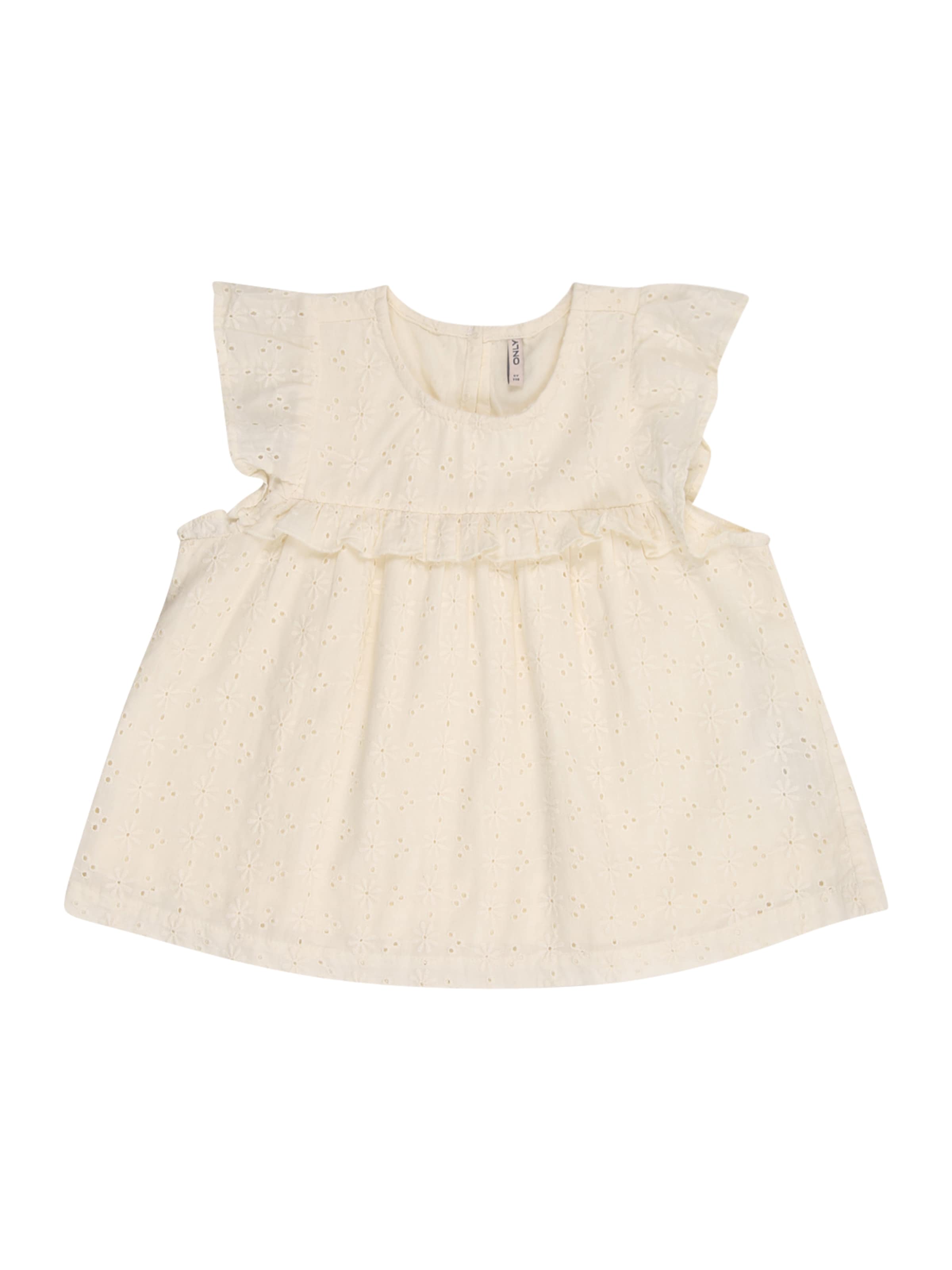 Only Mini Blouse in Beige: front