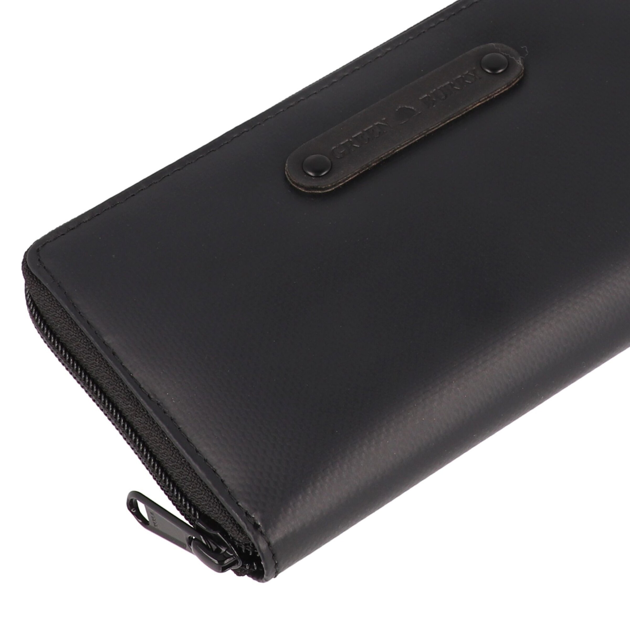 GREENBURRY Wallet 'Upcycled Tarpaulin' in Black
