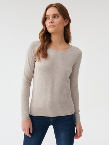 Pull-over 'WESSA' TATUUM en beige : devant