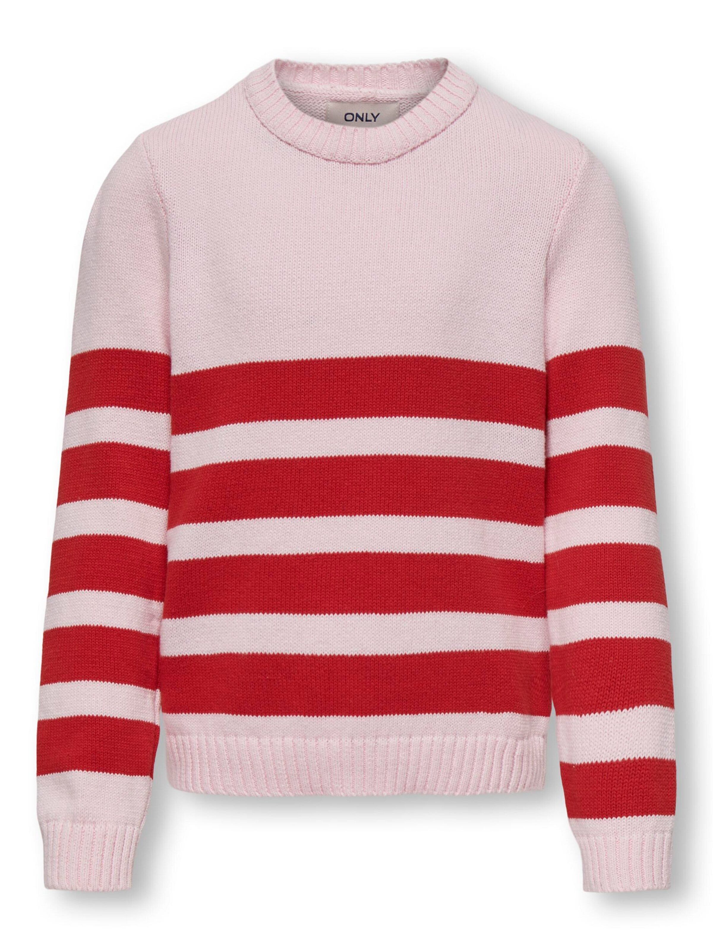 ONLY Pull-over en 158-164 en rose, Vue avec produit
