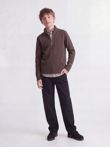 Jack & Jones Junior Baggy Pants 'JPSTALEX ANDREJ' in Black