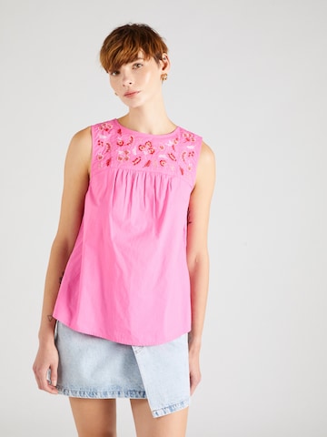 Marks & Spencer Bluse i pink: forside