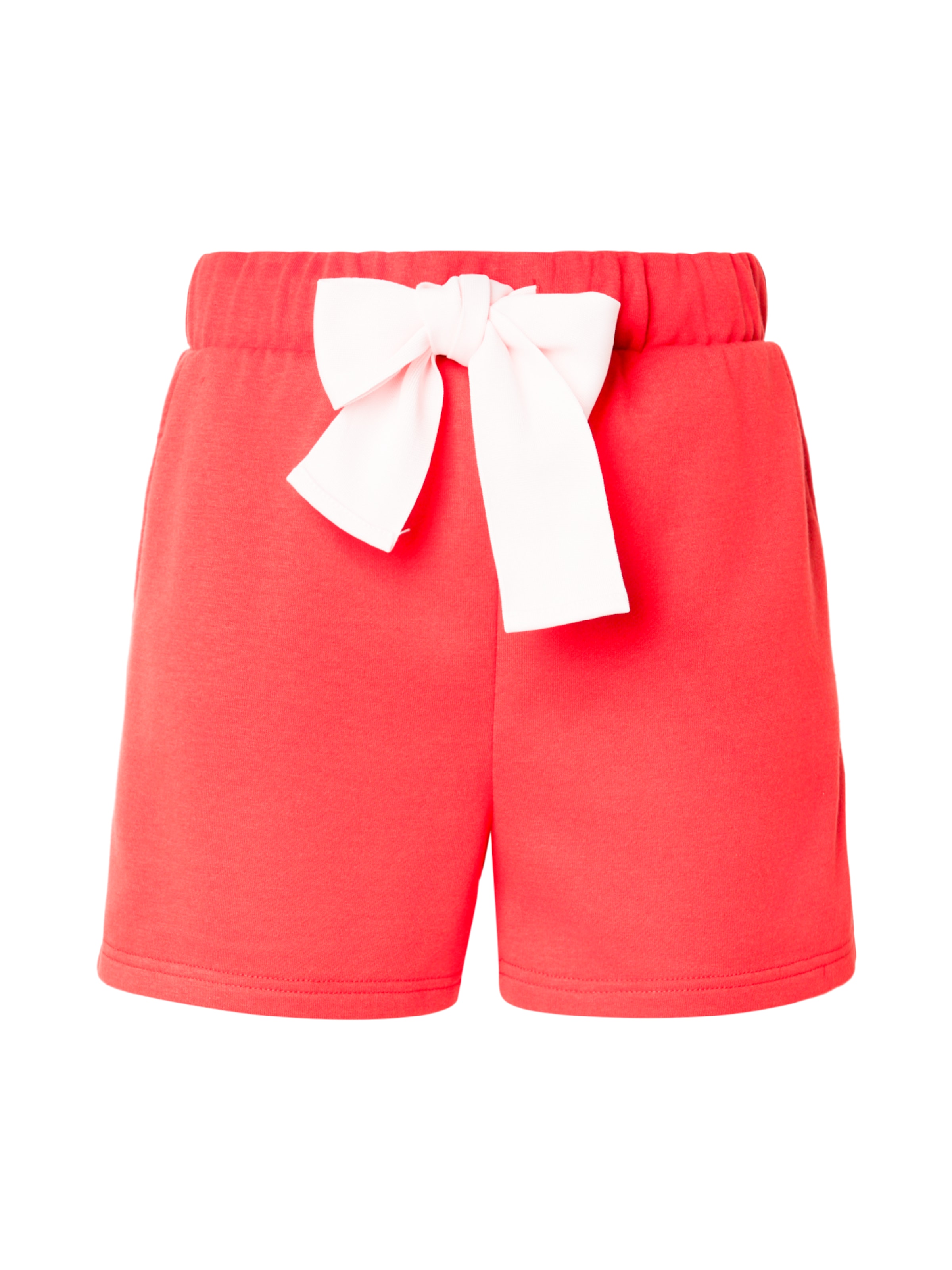 Pantalon 'PCCHILLI' PIECES en rouge : devant