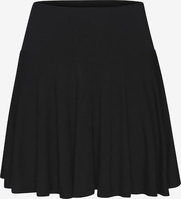 VIVANCE Skinny Skirt in Black: front