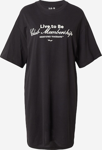 Rochie 'YENAFE' de la LTB pe negru: față