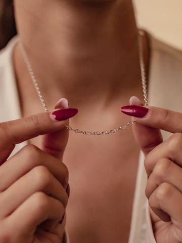 Hey Happiness Necklace 'Mariner' in Silver