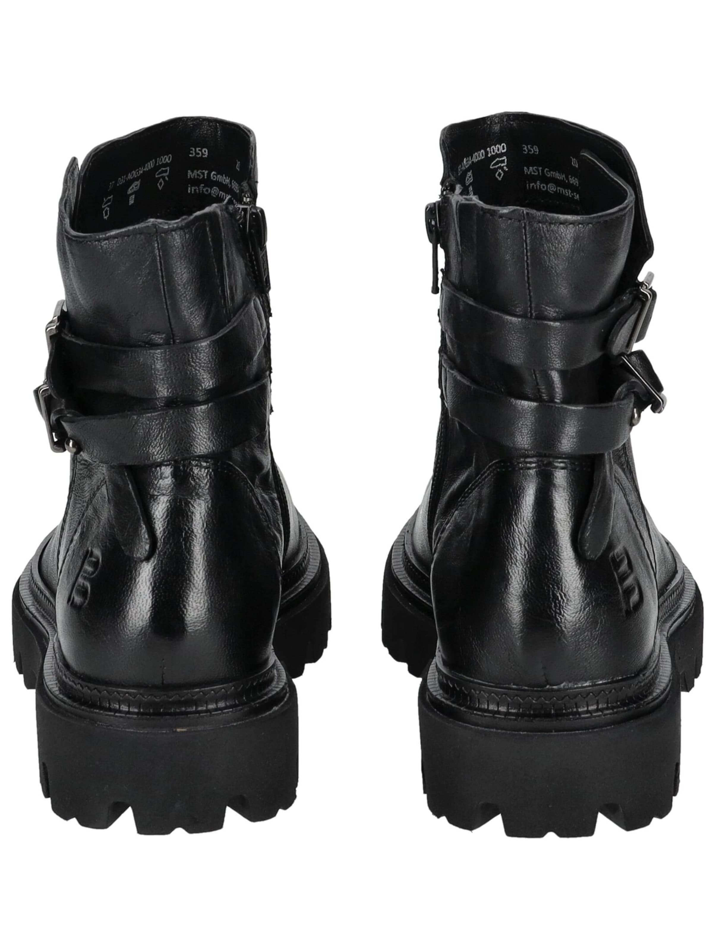 TT. BAGATT Enkellaarsjes in Zwart