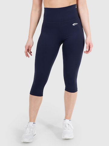 Skinny Pantalon de sport ' Advanced Affectionate ' Smilodox en bleu : devant