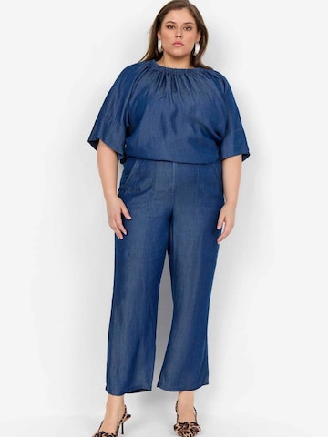Wasabi Concept Regular Hose 'Flora' in Blau