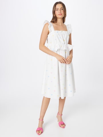 Crās Dress in White: front