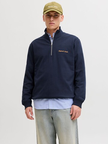 JACK & JONES Sweatshirt 'JORNorrebro' in Blue: front