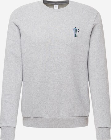 Kauf Dich Glücklich Sweatshirt 'Coffeemaker' in Grey: front