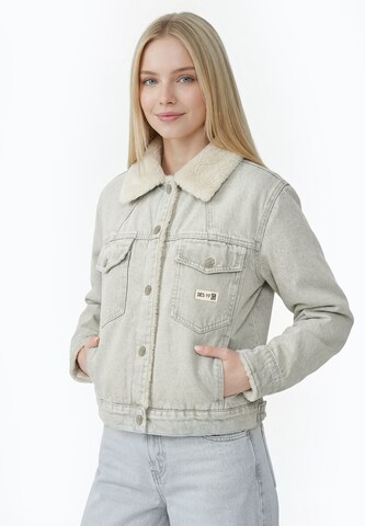 MYMO - Chaqueta de entretiempo en gris: frente