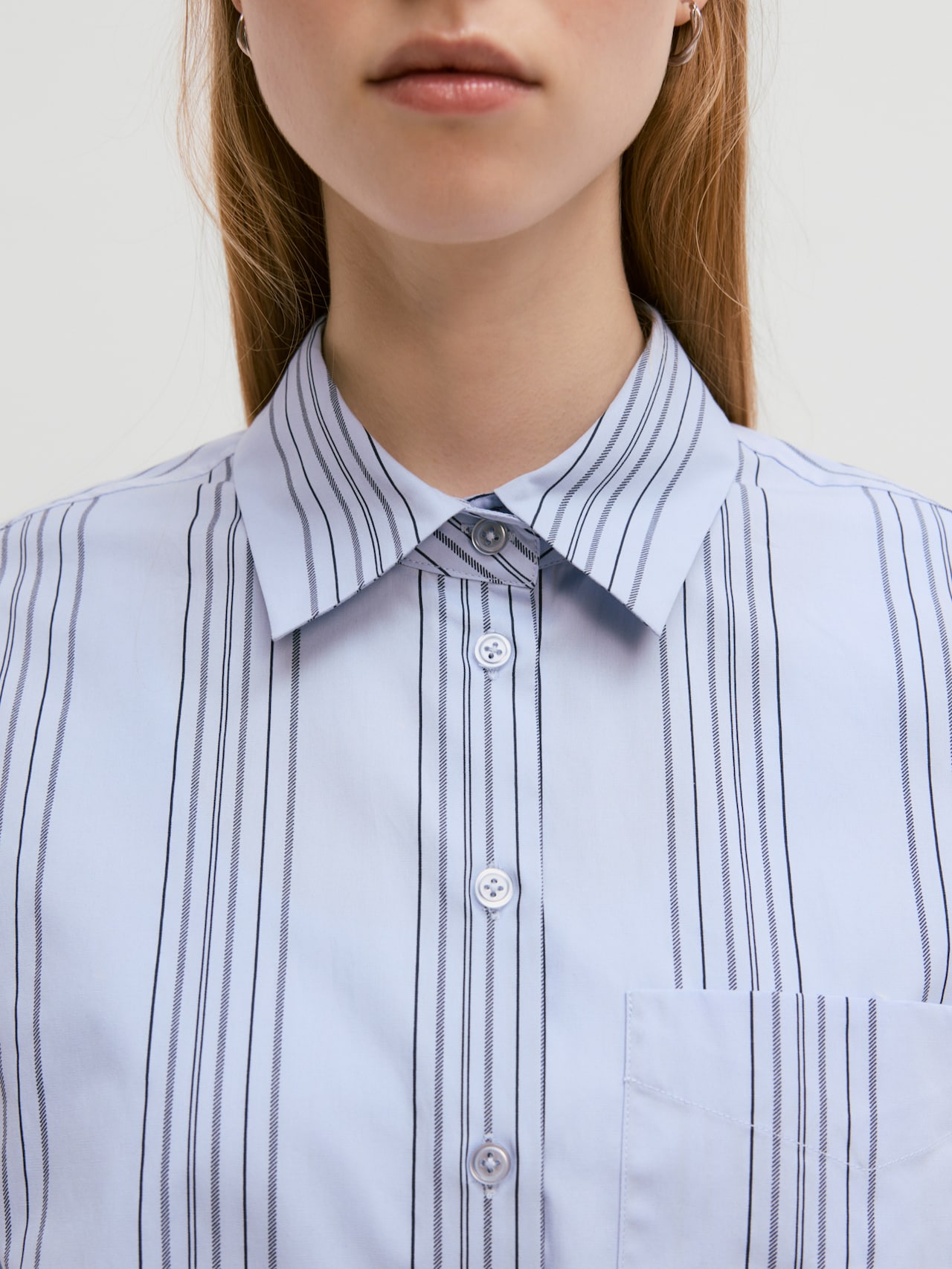 EDITED Producten Blouse 'Liza' Blauw