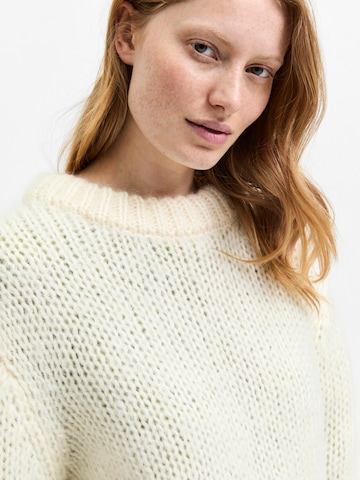 Pullover 'Suanne' di SELECTED FEMME in bianco