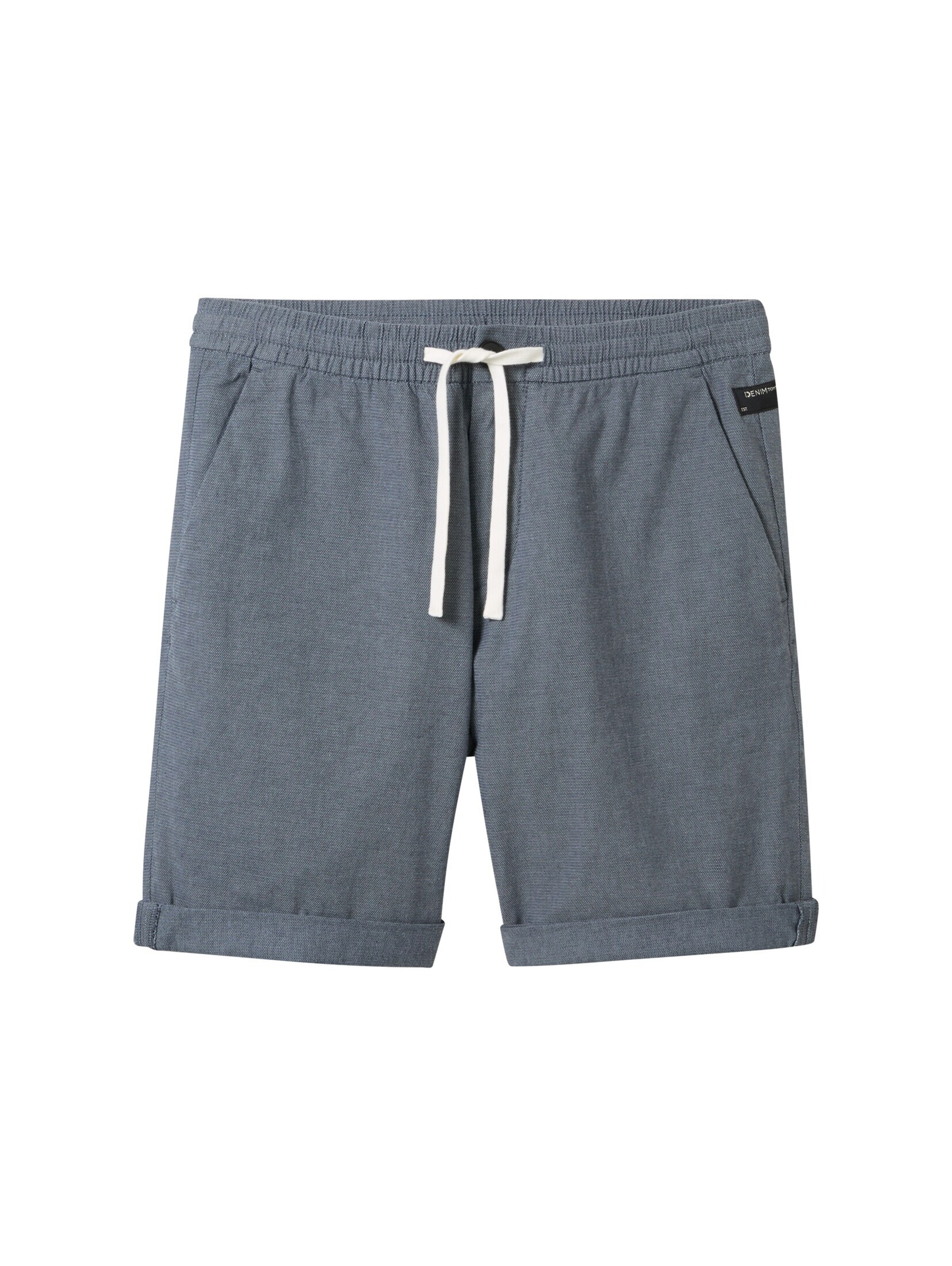 TOM TAILOR DENIM Regular Shorts in Blau: Vorderseite