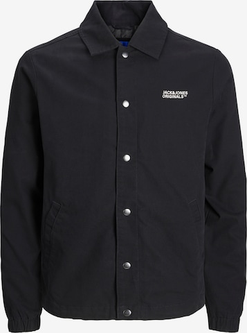 Veste mi-saison 'Worldwide' JACK & JONES en noir : devant