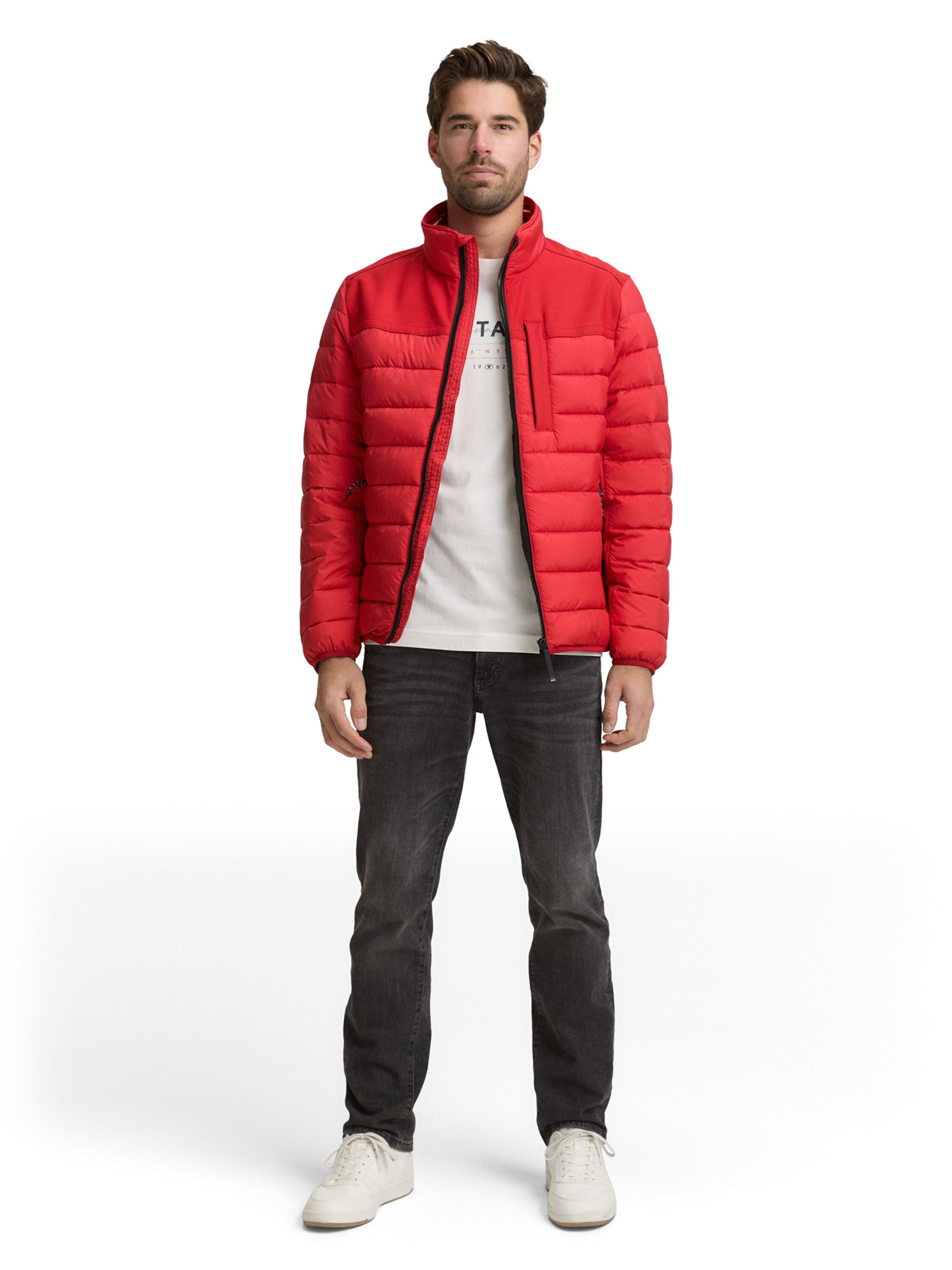 Geacă de primăvară-toamnă de la TOM TAILOR pe roșu