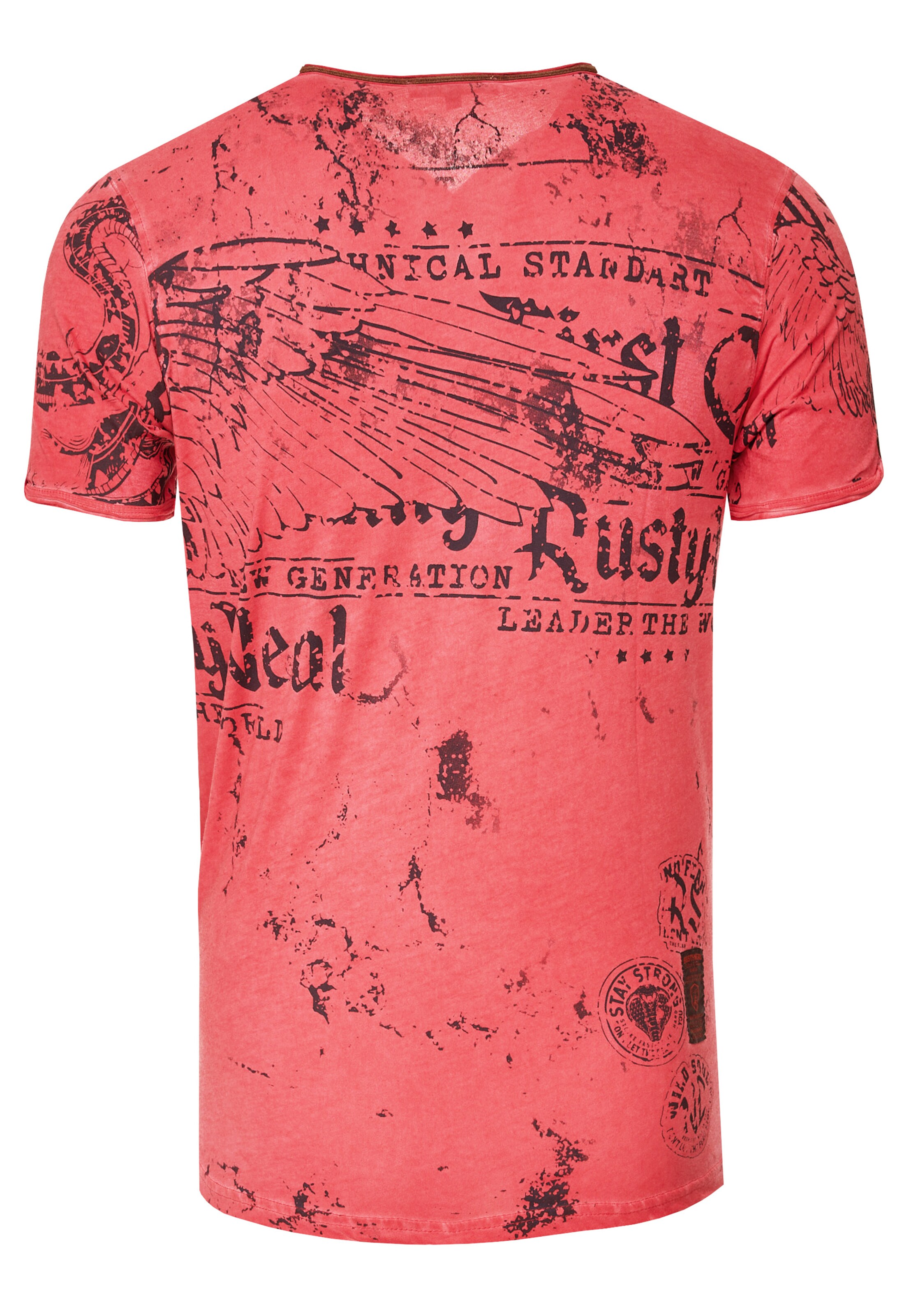Rusty Neal Shirt in Rood