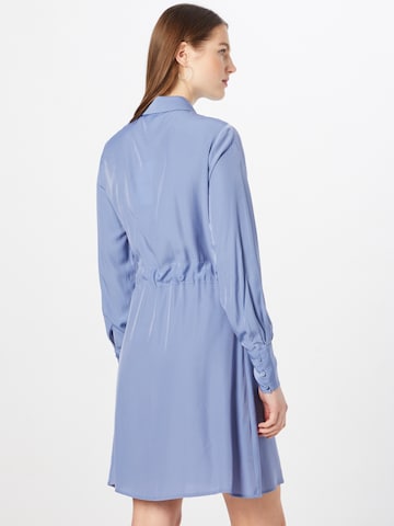 VILA Blusenkleid in Blau