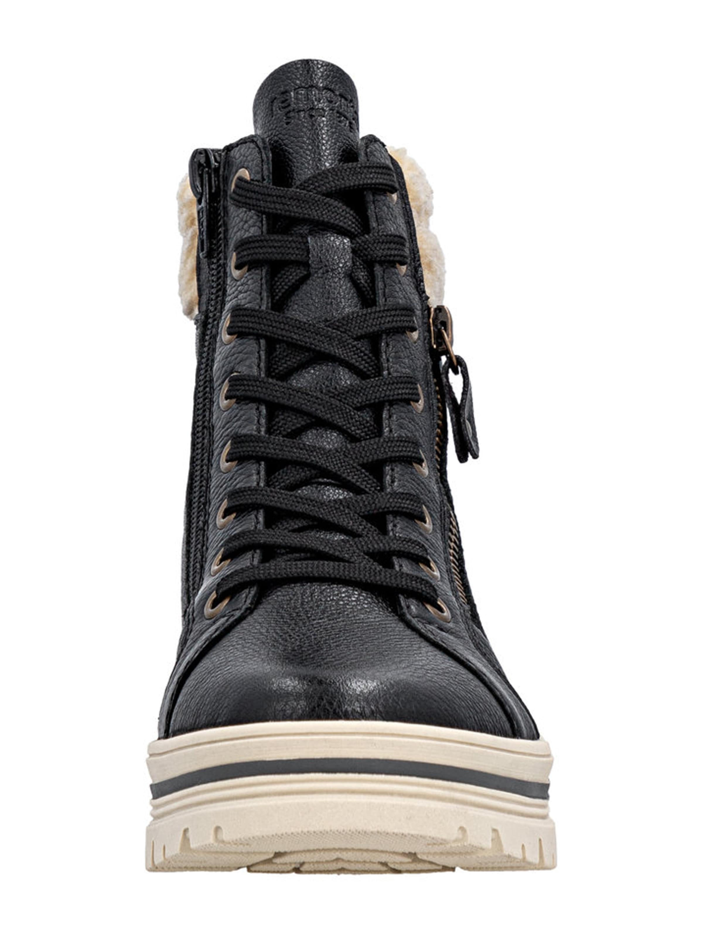 juoda REMONTE Suvarstomieji kulkšnis dengiantys batai