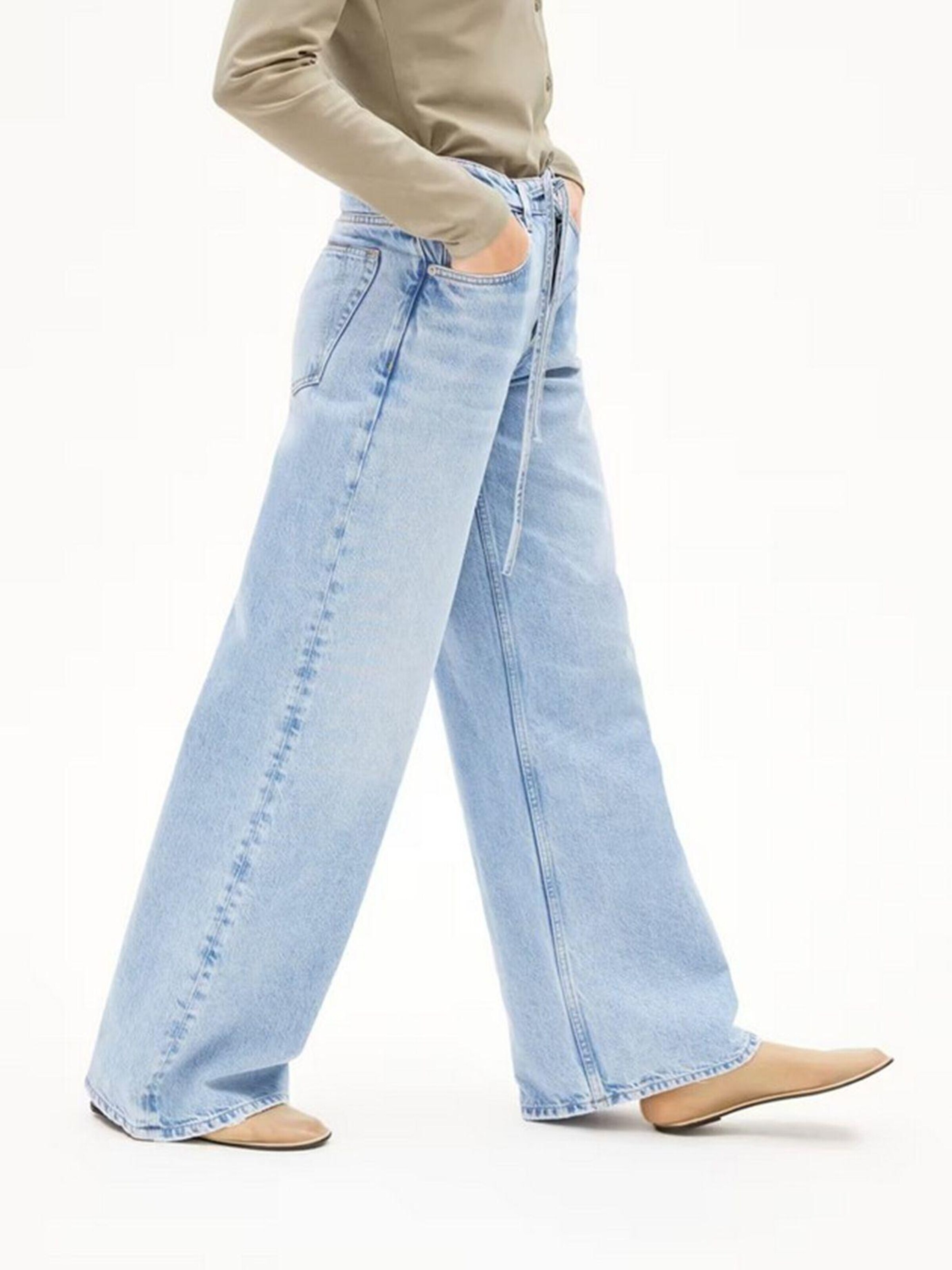 ARMEDANGELS Wide leg Τζιν 'ASTRAEAAS' σε μπλε