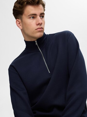SELECTED HOMME Свитшот в Синий