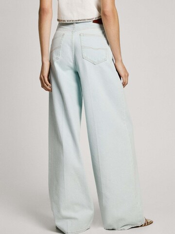 Wide Leg Jean Pepe Jeans en bleu