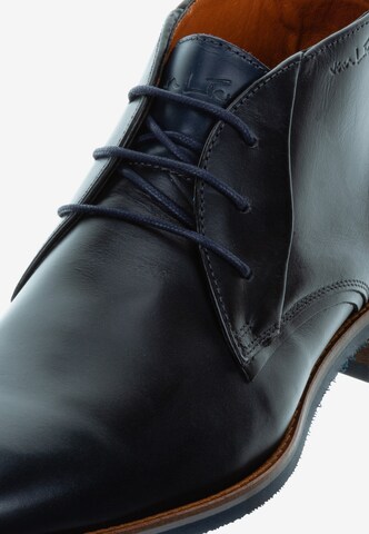 VANLIER Lace-Up Boots in Blue