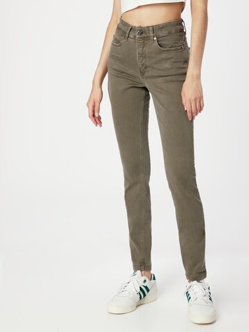 MAC Skinny Jeans 'DREAM' in Grün: Vorderseite