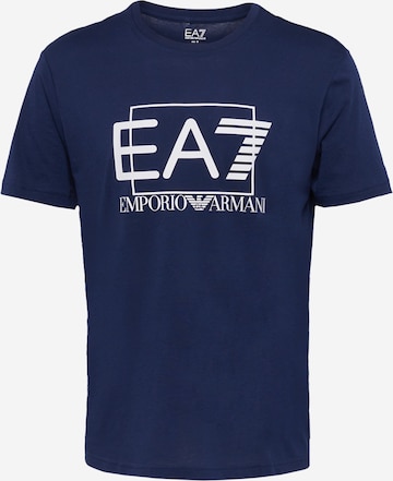 EA7 Emporio Armani Skjorte i blå: forside