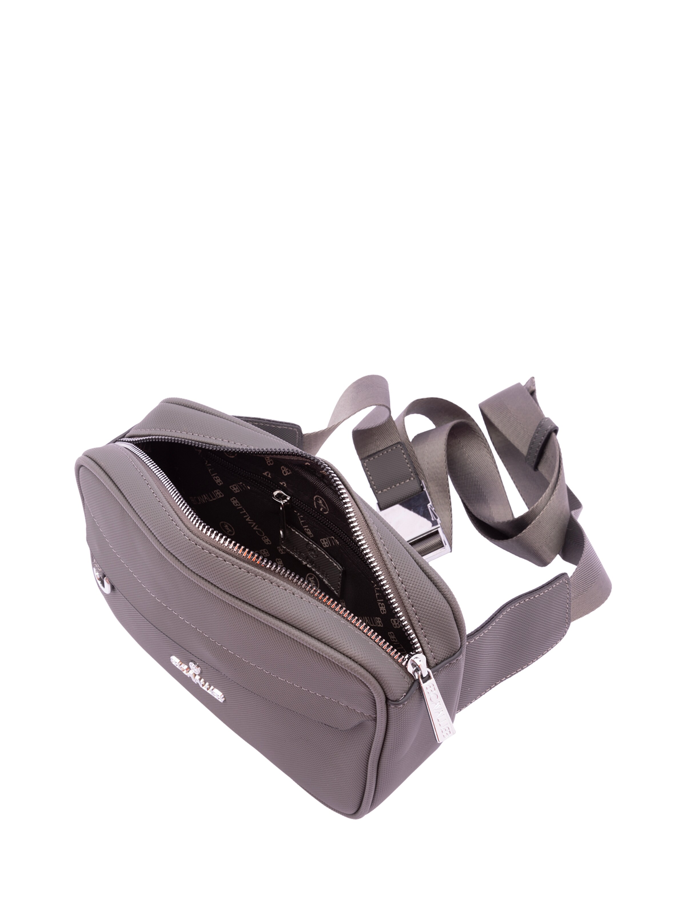 Marsupio 'Marsupio B Cavalli con zip e tracolla regolabile - 23x15x6 cm' di B. Cavalli in grigio