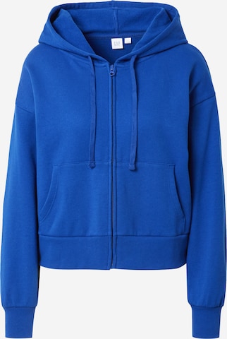 GAP Zip-Up Hoodie in Blue: front