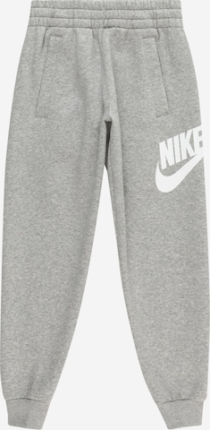 Nike Sportswear Штаны 'Club Fleece' в Серый: спереди
