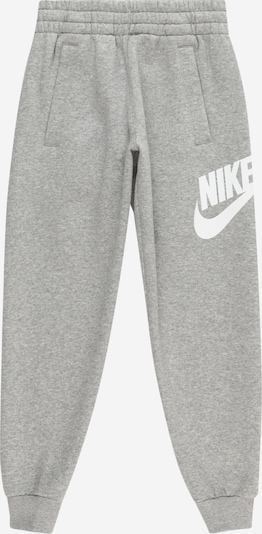 Nike Sportswear Trousers in mottled grey / White, Item view