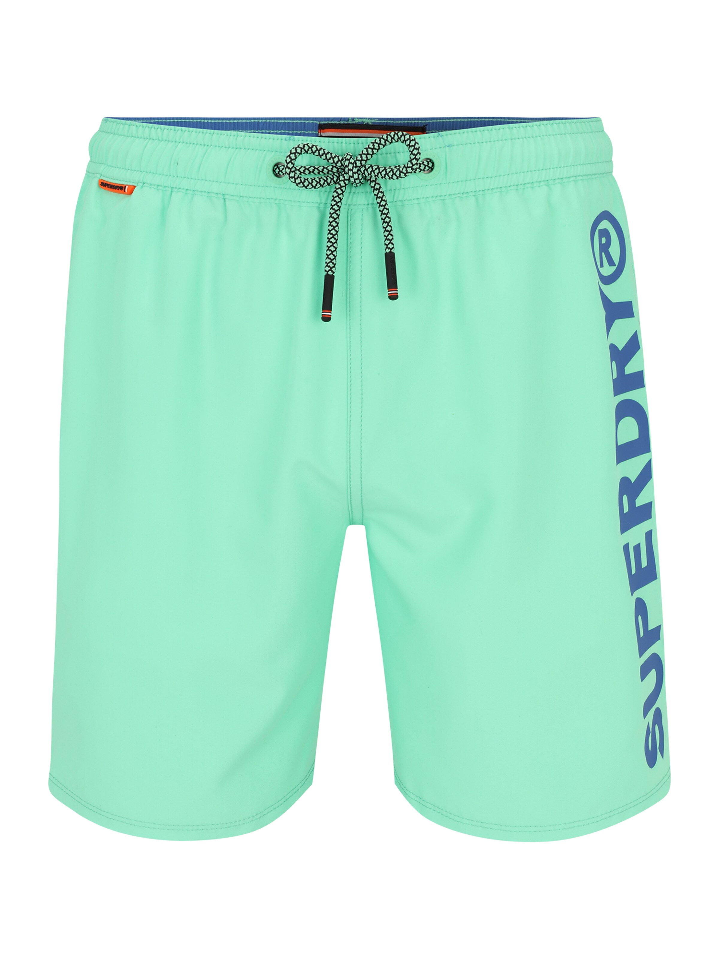 Superdry Badshorts i grön: framsida