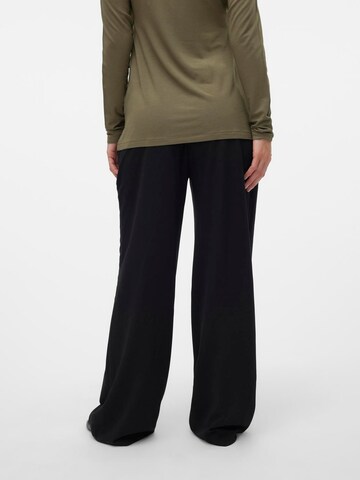 Wide leg Pantaloni di Vero Moda Maternity in nero