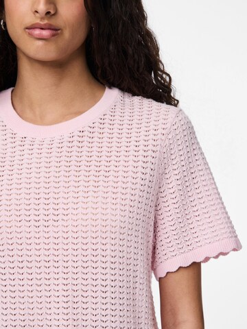 PIECES Sweater 'PCScout' in Pink