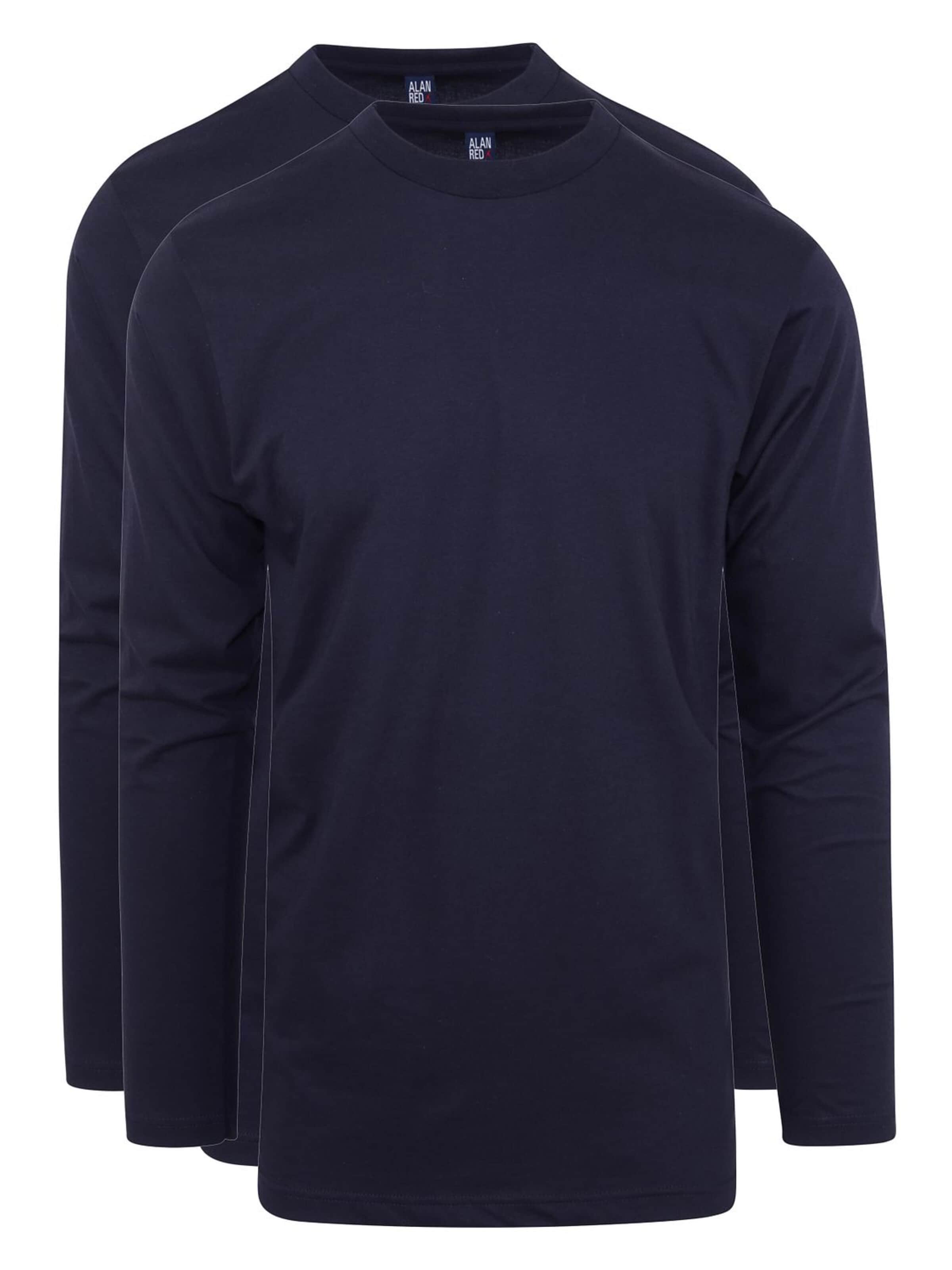 alan red Shirt 'Virginia' in Blue: front